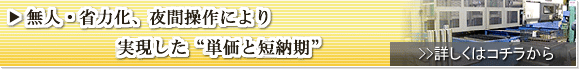 低価格・短納期への対応